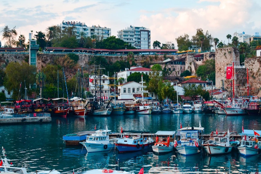 Small harbour village on the Bozburun Peninsula